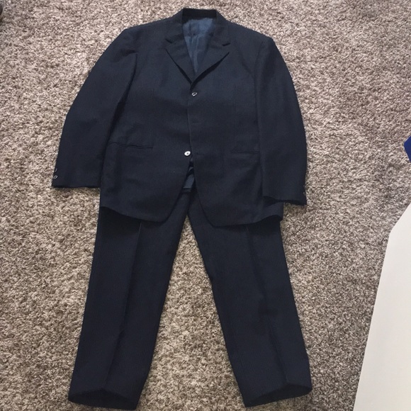 Reine Schurwolle Other - Reine Schurwolle Pinstripe Suit
